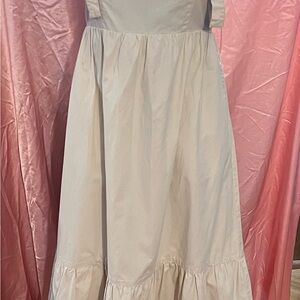 Everday Cream overall Dress from Japan sz F see pics